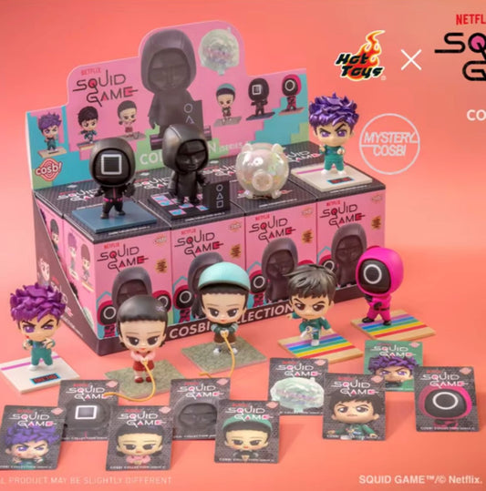 SQUID GAME / Juego del Calamar -  Serie 2 - Cosbi Collection - Figura Coleccionable / Caja Misteriosa