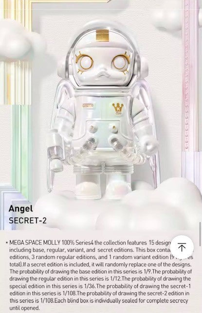 MEGA SPACE MOLLY 100% - Serie 04 - Figura Coleccionable / Caja Misteriosa
