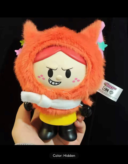THE POWERPUFF GIRL- Animal Cape Serie - Colgante de Peluche / Caja Misteriosa
