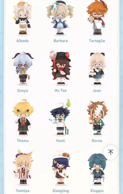 GENSHIN IMPACT - Dress Up Dreams Themed Chibi Serie - Figura Coleccionable / Caja Misteriosa