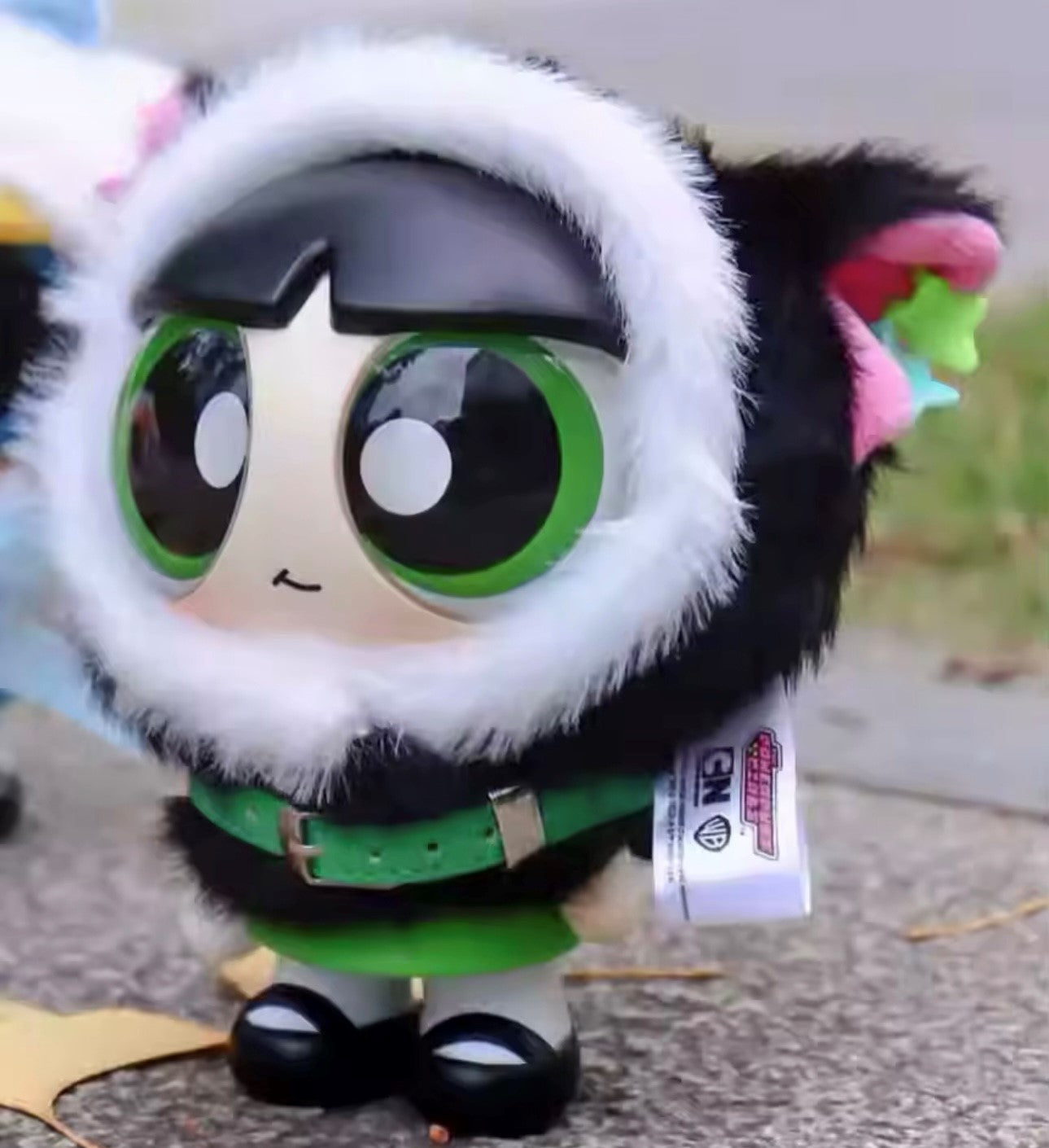 THE POWERPUFF GIRL- Animal Cape Serie - Colgante de Peluche / Caja Misteriosa