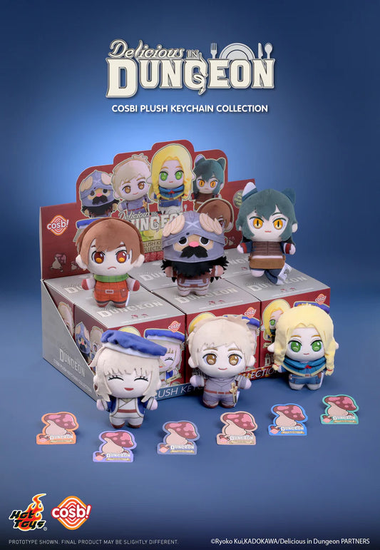 Delicious in Dungeon - Hot Toys Cosbi Plush Keychain Collection  - Colgante de Peluche / Caja Misteriosa